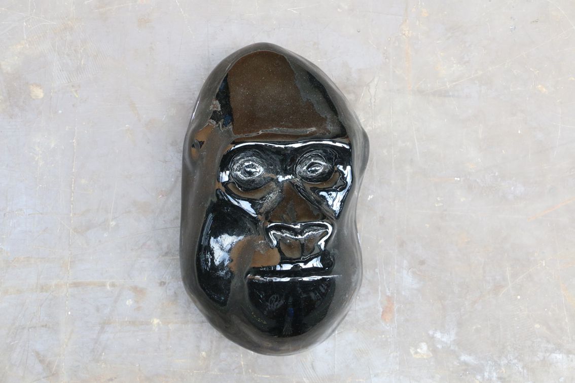 Glass Gorilla Mask