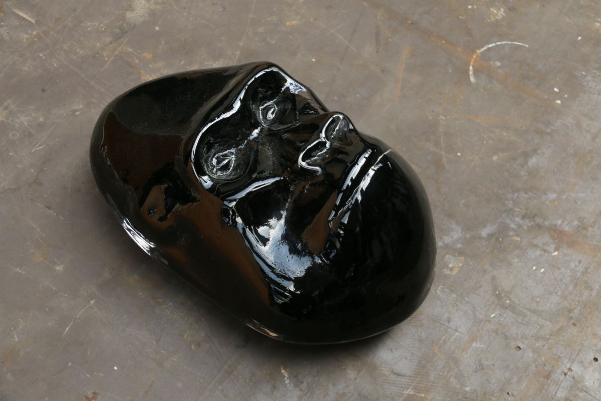 Glass Gorilla Mask